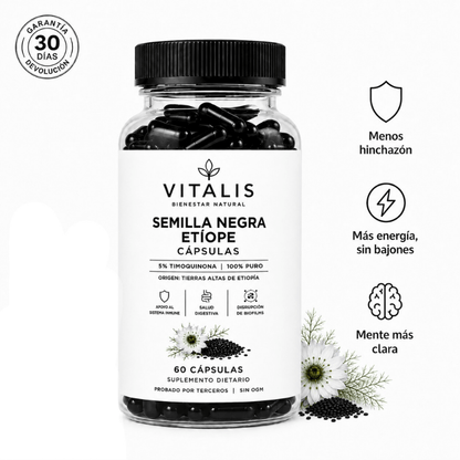 Extracto de Semilla Negra Etíope en Cápsulas