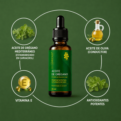 Aceite de Oregano del Mediterraneo alto en Carvacrol